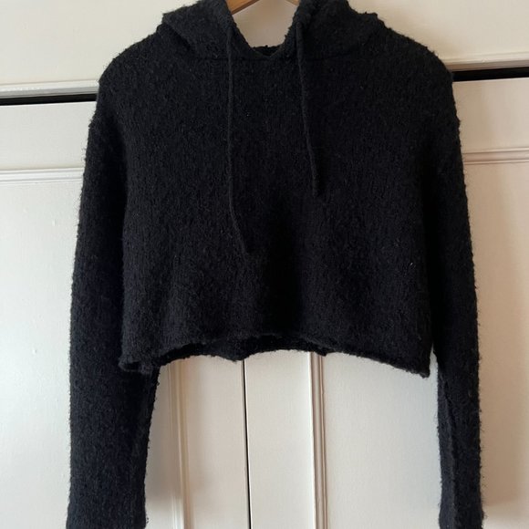 All Saints Ava cropped hoodie - Picture 2 of 4